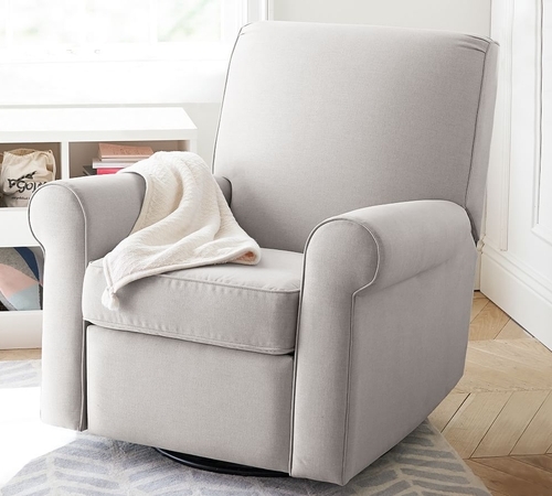 Minna Small Spaces Rocking Chair & Ottoman