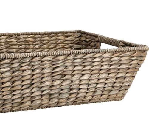 Charleston Handwoven Seagrass Underbed Basket