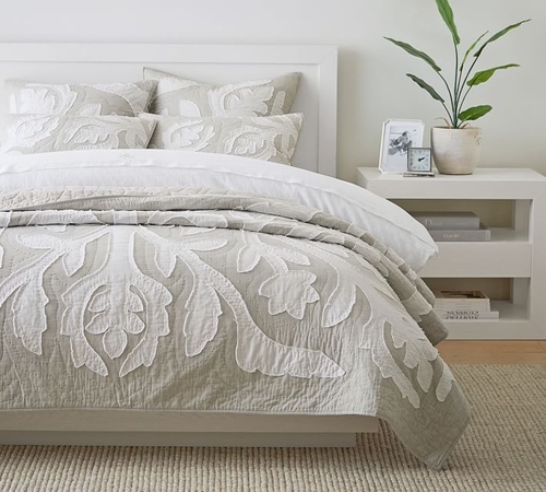 Ohana Handcrafted Cotton Quilted Sham