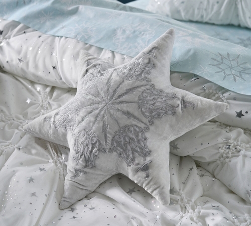 Harry Potter™ Snowflake Pillow
