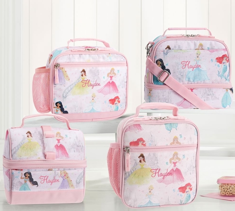 Mackenzie Disney Princess Castle Shimmer Lunch Boxes