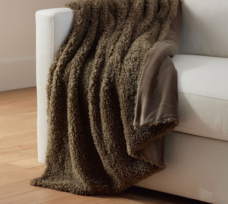 Fireside Velour Throw