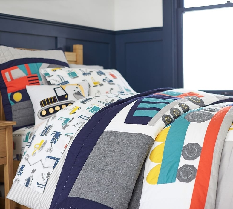 Jax Construction Organic Sheet Set and Pillowcases