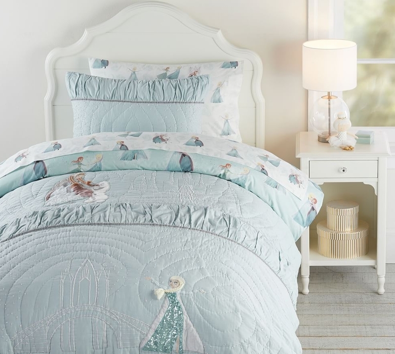 Frozen sheets pottery barn best sale