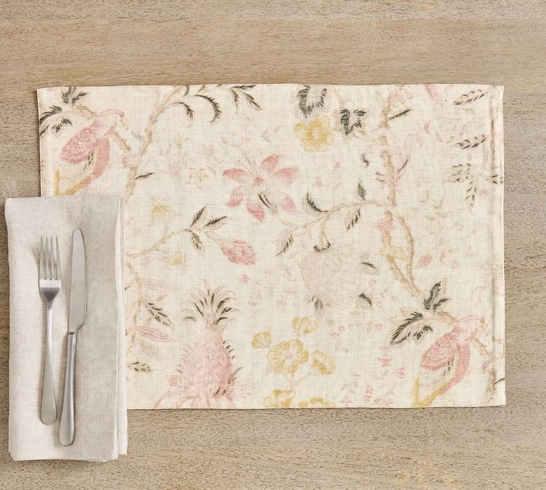 Vintage Islands Reversible Placemats Set of 4