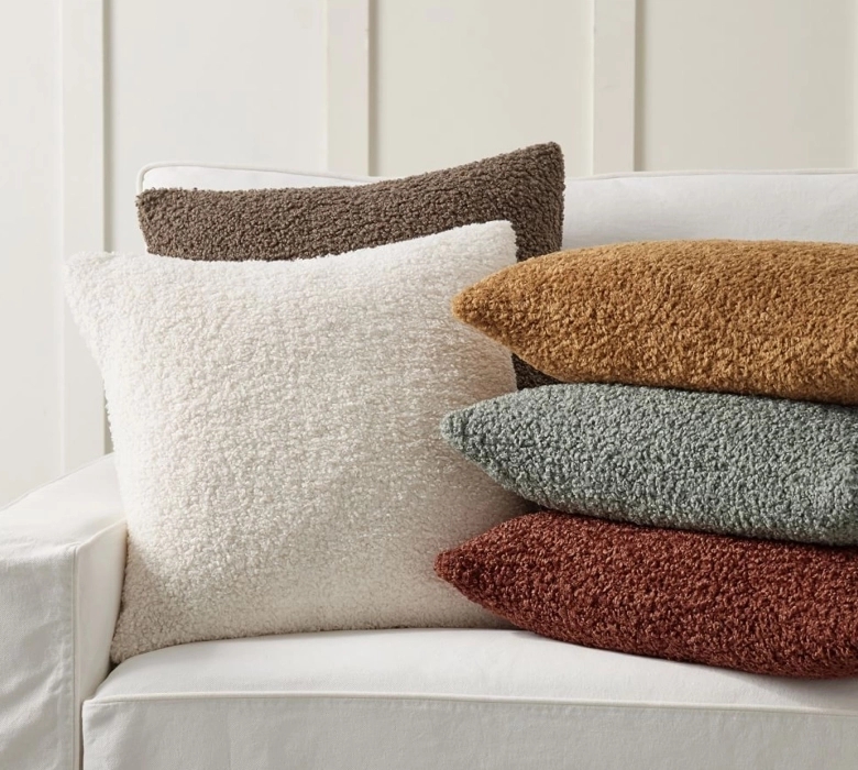 Cozy Teddy Faux Fur Pillow Covers