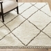 Bahari Handcrafted Easy Care Rug, 8' x 10', Ivory Multi