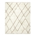 Bahari Handcrafted Easy Care Rug, 8' x 10', Ivory Multi