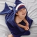 Shark Kid Hooded Towel