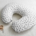 Gray Brush Stroke Boppy Nursing & Infant Support Pillow Cover Only