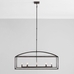 Fallon Forged-Iron Linear Chandelier