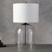 Aria Glass Dome Table Lamp