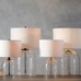 Aria Glass Dome Table Lamp