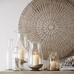 Handwoven Willow Wheel Wall Art