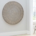 Handwoven Willow Wheel Wall Art