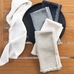 Frayed Oversized Linen Napkins - Set of 4