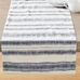 French Striped Organic Cotton Table Runner