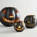 Metal Jack-O-Lantern Candleholder