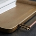 Handcrafted Beltic Brass & Leather Tray
