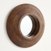 Arvin Wood Mirror, 14" Round