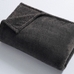 Charcoal Faux Fur Cozy Blanket