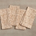Block Print Diya Cotton Napkin, Set of 4