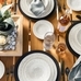 Asfi Melamine Dinner Plates - Set of 4