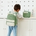 Colby Critter Backpack Olive Dino