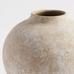 Artisan Terracotta Vase, White