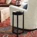 Cori Round Recycled Glass Accent Table