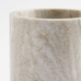 Handcrafted Beige Marble Utensil Crock