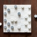 Handcrafted Marble Checkers Board Game