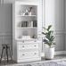 Livingston Bookcase with 2-Drawer Lateral File Cabinet (35")