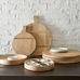 Ash Wood Pizza Paddle Pedestals