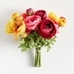 Faux Vibrant Spring Ranunculus Bundle