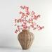 Faux Pink Dogwood Branch