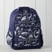 Mackenzie Navy Dino Bones Glow-in-the-Dark Backpacks