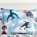 Marvel Heroes Glow-in-the-Dark Duvet Cover and Shams