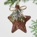 Wicker Star Ornament