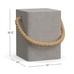 Coastal Concrete & Rope Side Table