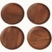 Chateau Acacia Wood Coasters, Set of 4 