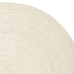 Round Hand-Braided Jute Rug