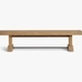 Fort Wood Dining Bench, Smoked Nutmeg
