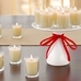 Unscented Filled Glass Votive Candles, Set of 16