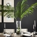 Faux Oversized Palm Leaf Branches