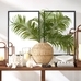 Faux Oversized Palm Leaf Branches