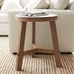 Rustic Farmhouse Round Side Table