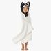 Pippa Frenchie Faux Fur Kid Hooded Towel