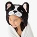 Pippa Frenchie Faux Fur Kid Hooded Towel