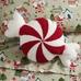 Peppermint Candy Pillow